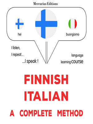 cover image of suomi--italia